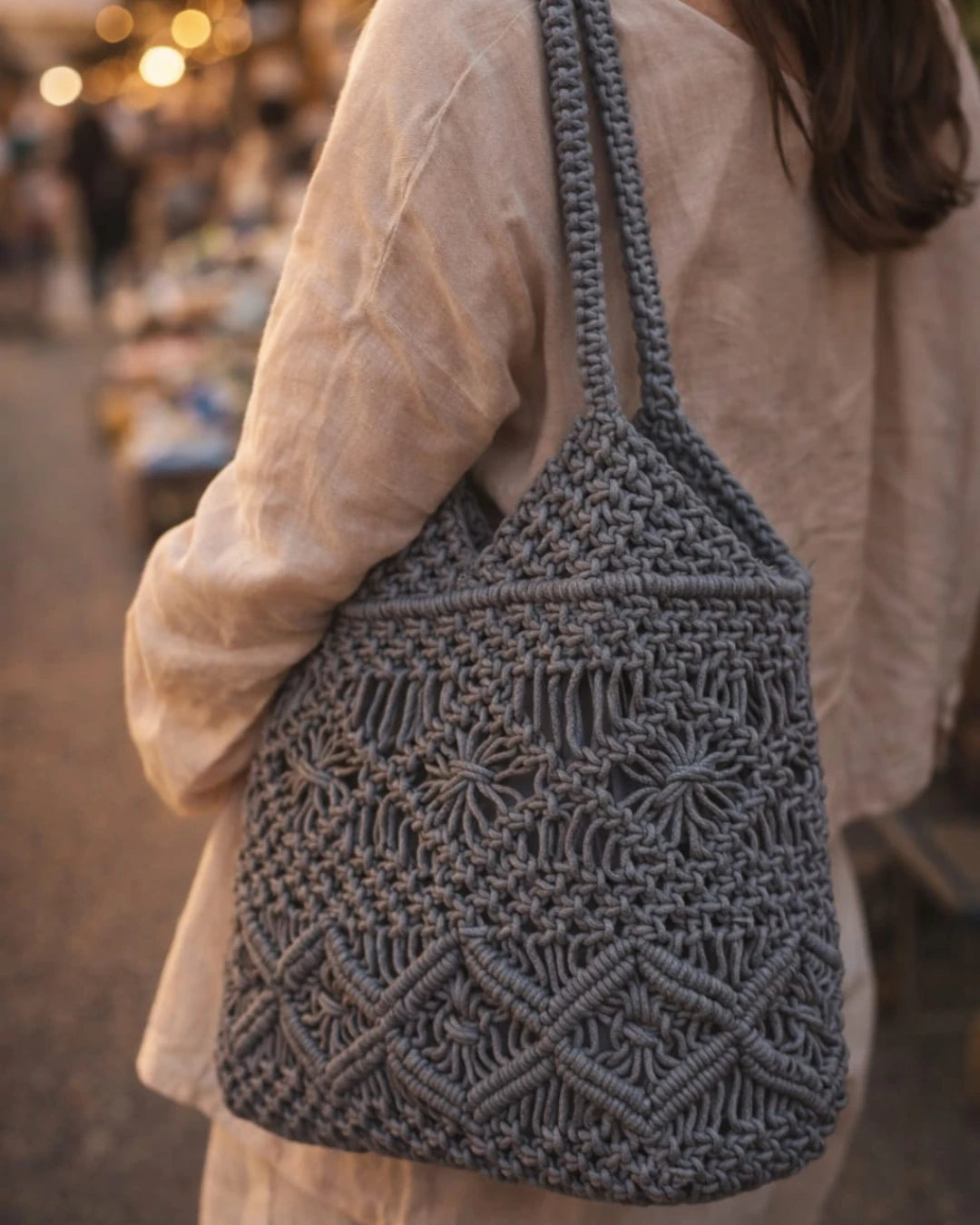 Auravya Handwoven Tote Bag