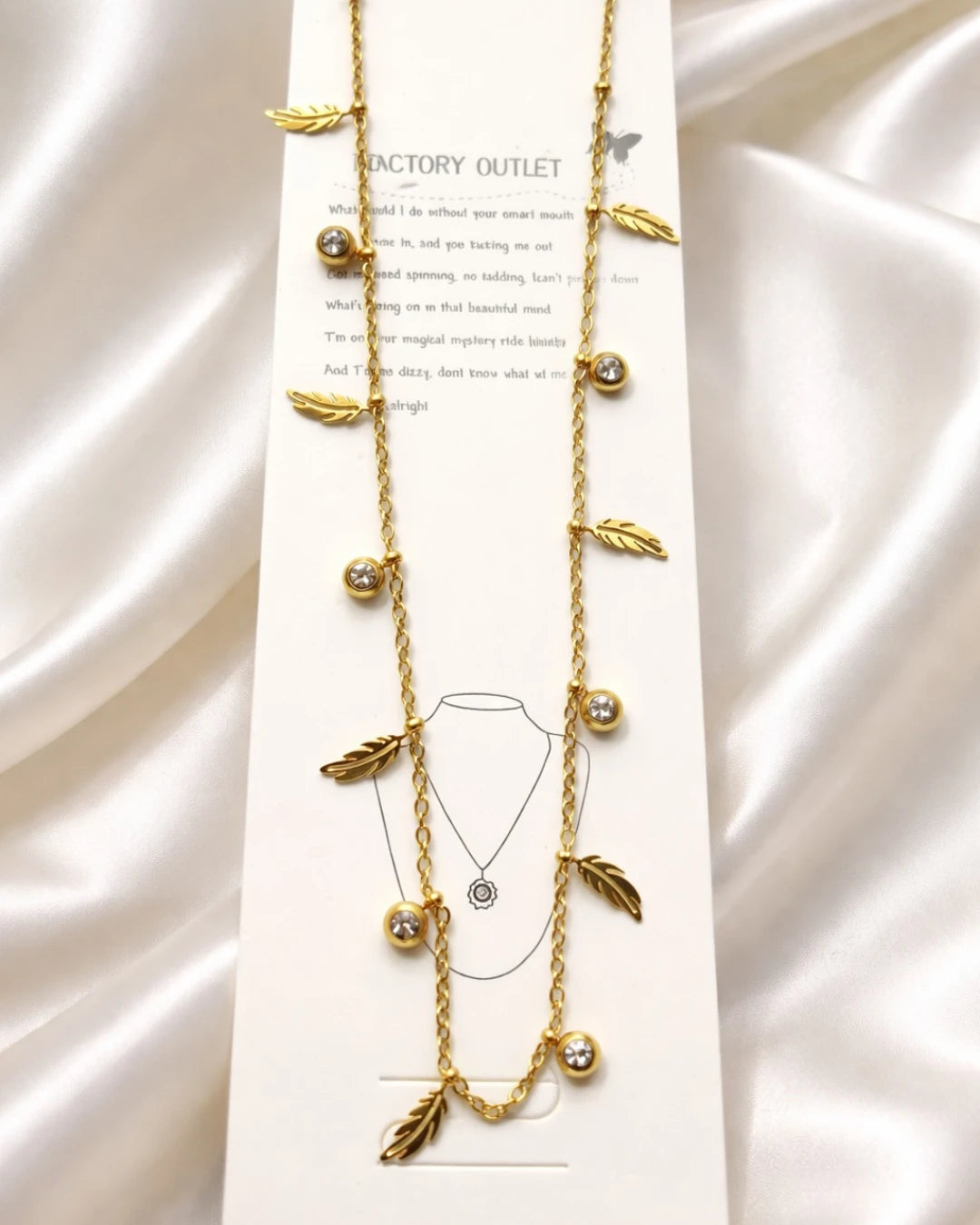 Feather Charm Necklace