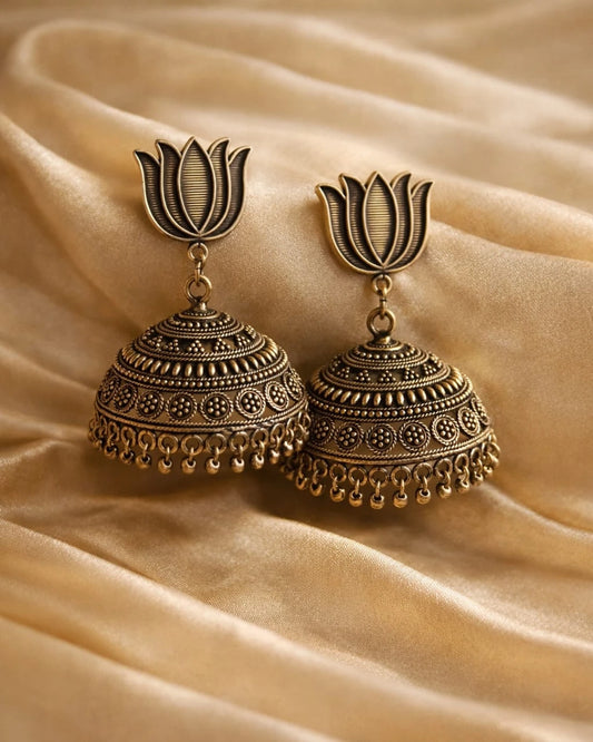 Swarnika Heritage Jhumkas