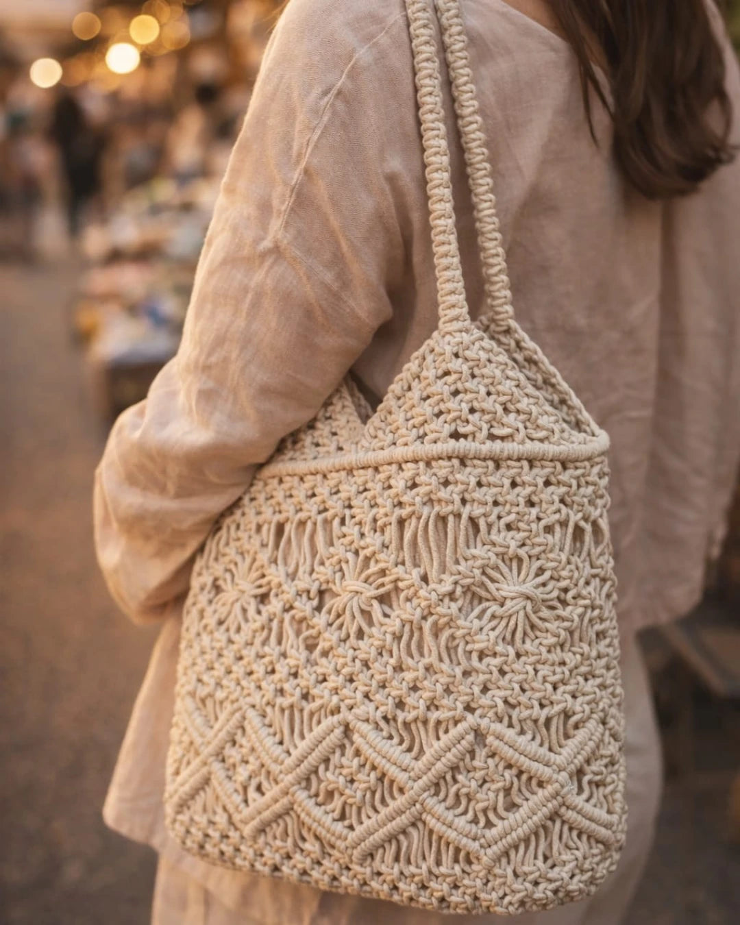 Auravya Handwoven Tote Bag