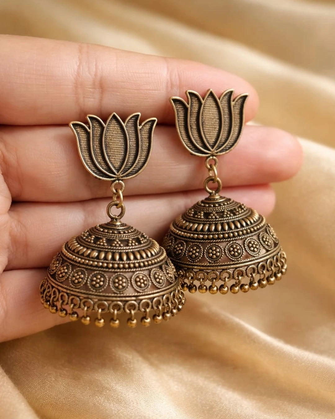 Swarnika Heritage Jhumkas
