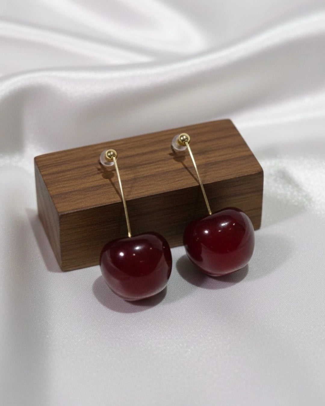Cherry Drop Earrings