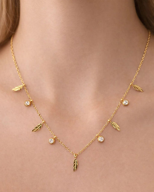 Feather Charm Necklace