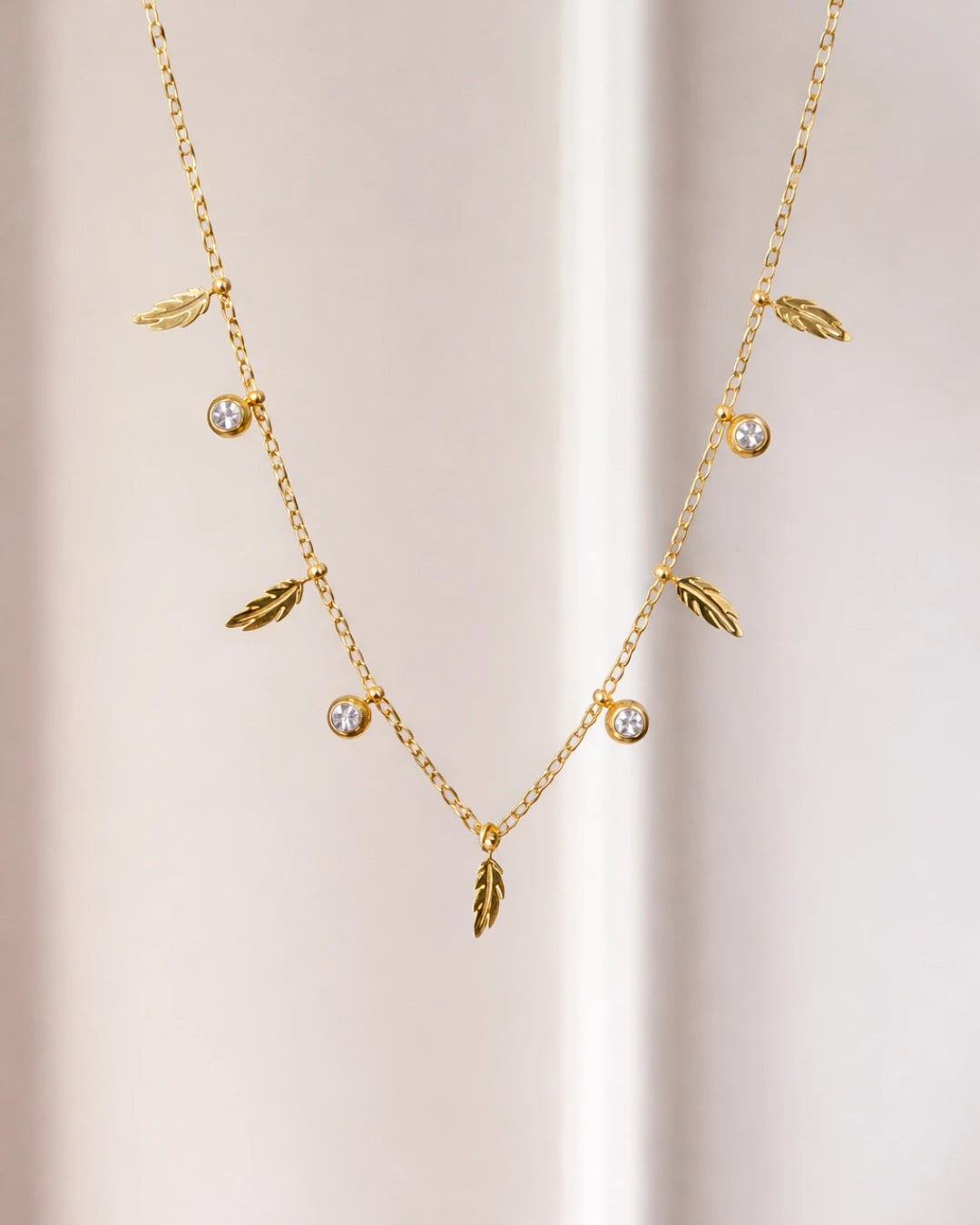 Feather Charm Necklace