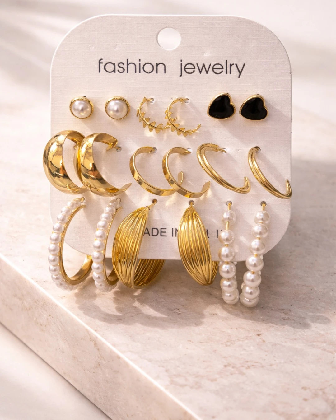 Pearl and Gold Harmony Set