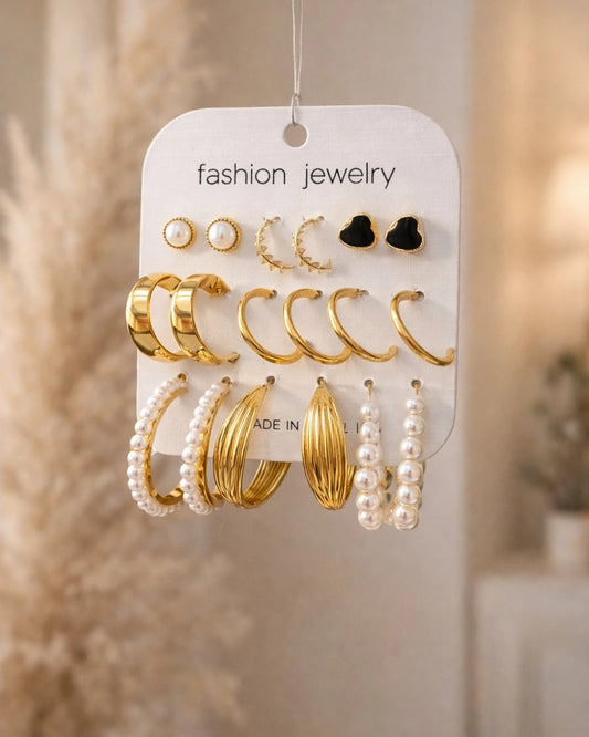 Pearl and Gold Harmony Set