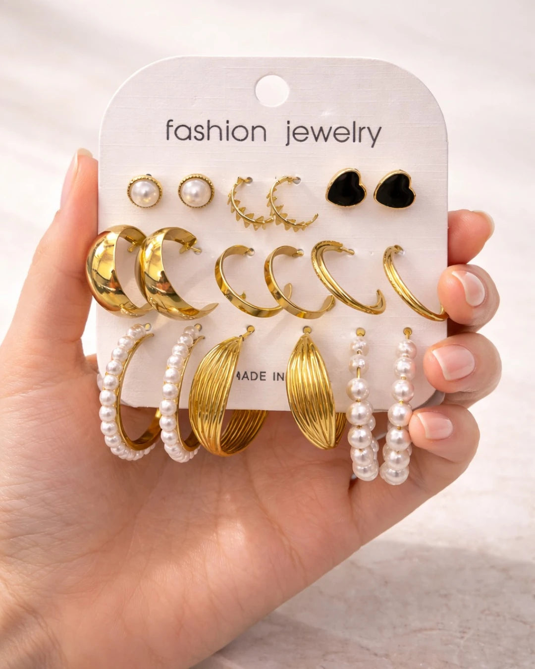 Pearl and Gold Harmony Set